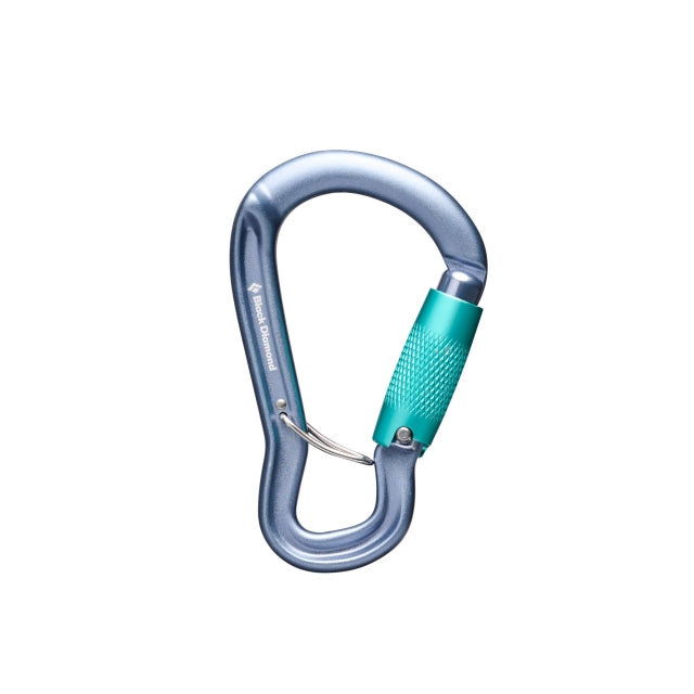 Black Diamond Gridlock Triple Lock Carabiner Gray