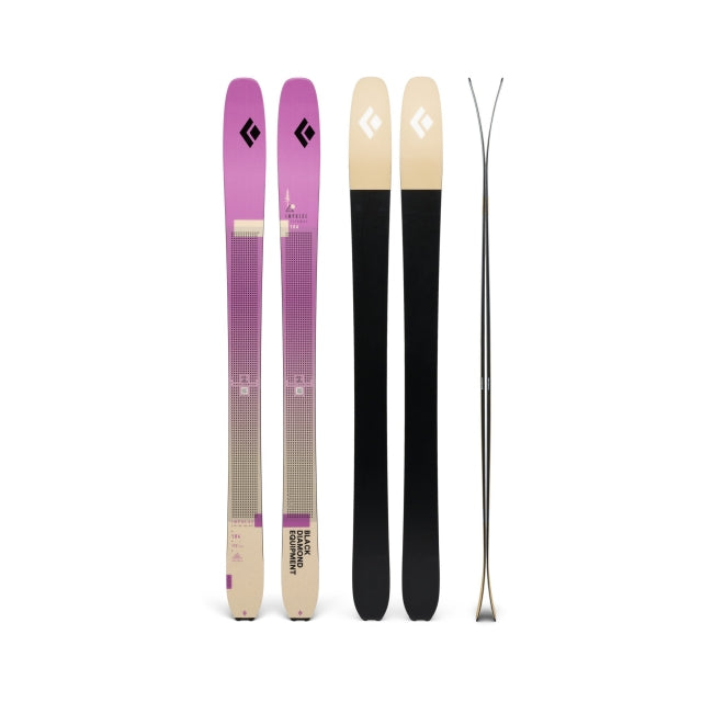 Black Diamond Impulse Ti 104 Skis Piton Purple