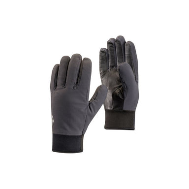 Black Diamond Midweight Softshell Gloves Smoke