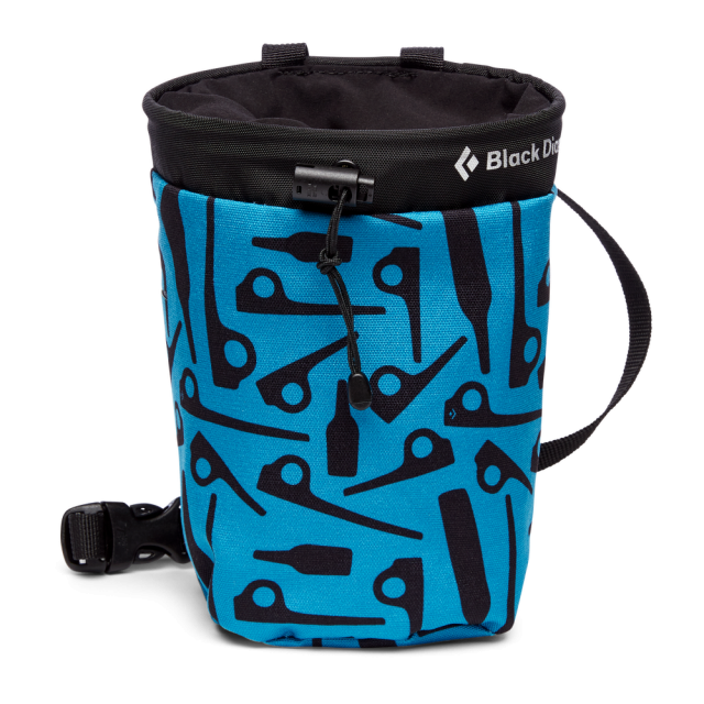Black Diamond Gym Chalk Bag Piton Print