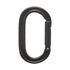 Black Diamond Oval Keylock Black
