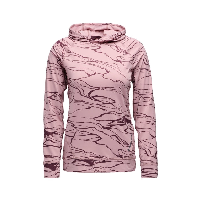 Black Diamond Alpenglow Hoody Relief-Meadow Rose-Fig