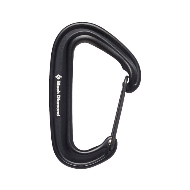 Black Diamond Miniwire Carabiner BLACK