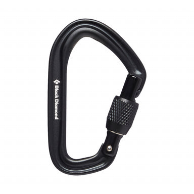 Black Diamond Hotforge Screwgate Carabiner Black