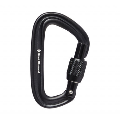 Black Diamond Liteforge Screwgate Carabiner BLACK