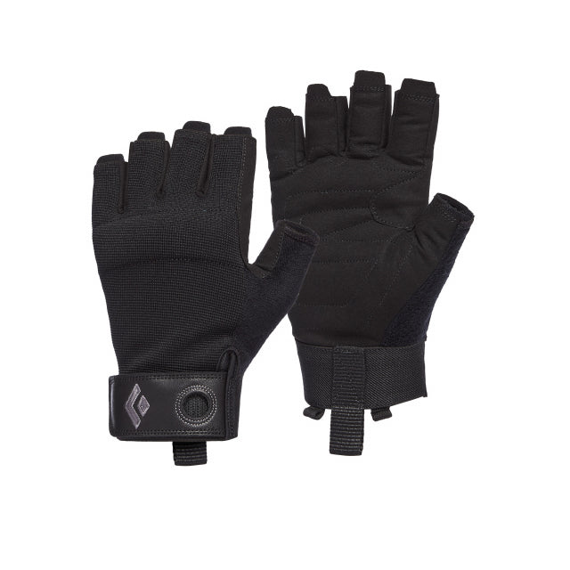 Black Diamond Crag Half - Finger Gloves Black