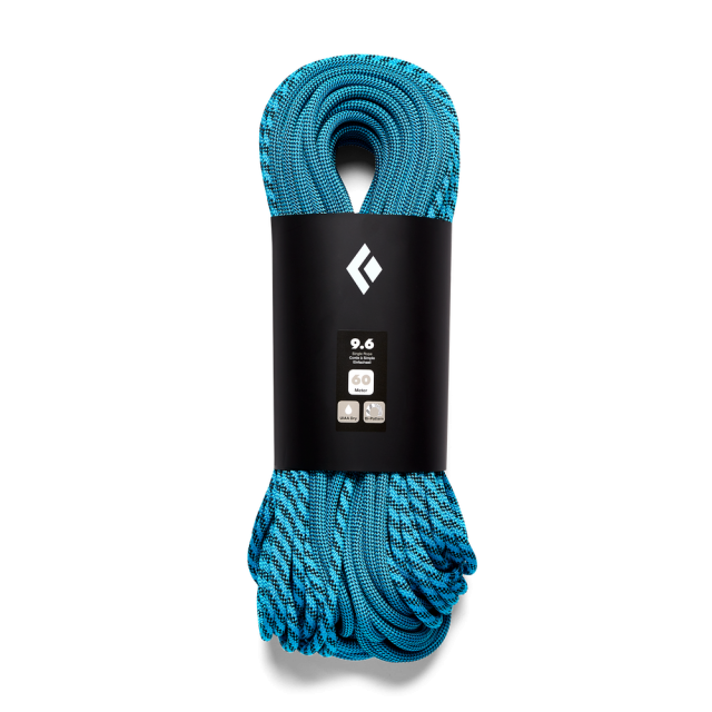 Black Diamond 9.6 Bicolor Rope - 80 M - Dry Blue