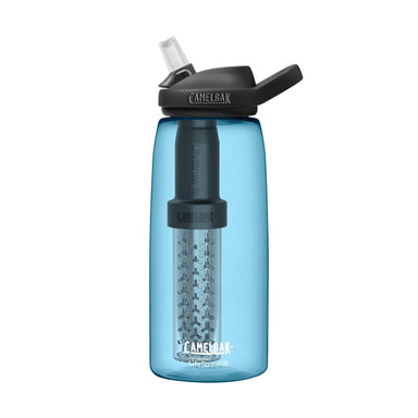 Camelbak Eddy + Filtered By Lifestraw, 32oz Bottle With Tritan‚ Renew True Blue