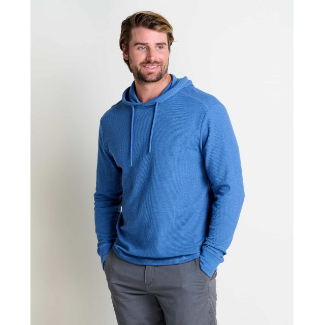 Toad&Co Men's Framer II LS Hoodie Cornflower