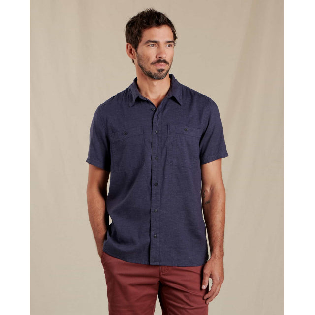 Toad&co Taj Hemp Ss Shirt True Navy