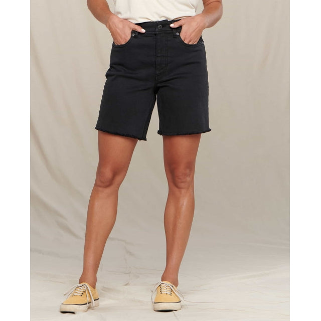 Toad&co Balsam Seeded Cutoff Short Washed Black