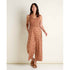 Toad&co Womens Gemina Tank Jumpsuit Copper Print