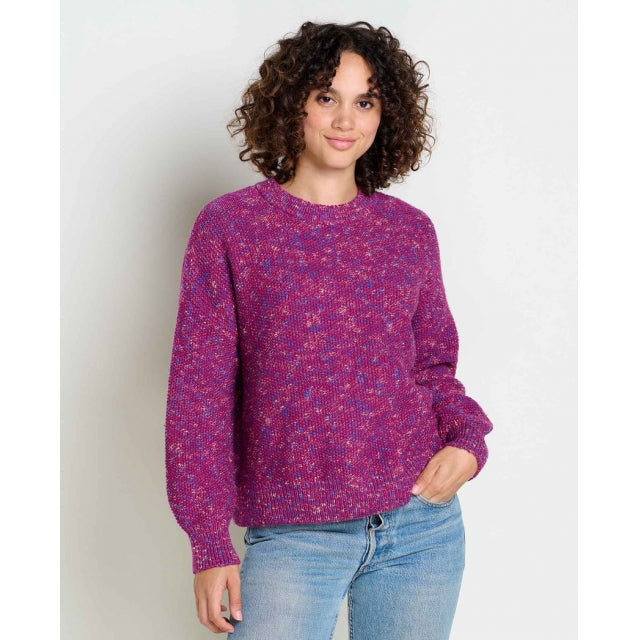 Toad&co Twigtree Button Back Sweater Boysenberry