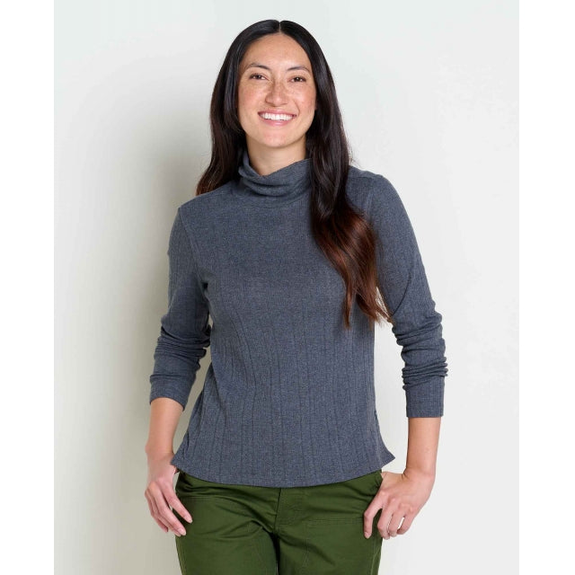 Toad&co Foothill Pointelle Ls T-neck Soot