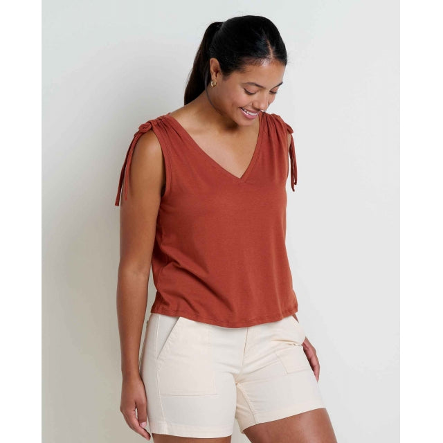 Toad&co Anza Cinch Tank Cinnamon