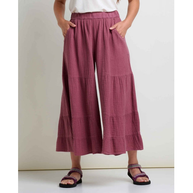 Toad&co Tate Double Weave Palazzo Pant Wild Ginger