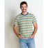 Toad&Co Men's Grom Hemp SS Crew Mineral Multi Stripe