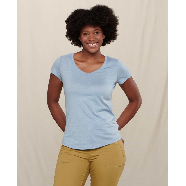 Toad&co Marley Ss V Tee Huckleberry