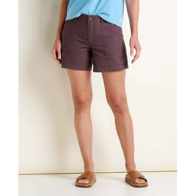 Toad&co Womens Earthworks Camp Short Copper Print