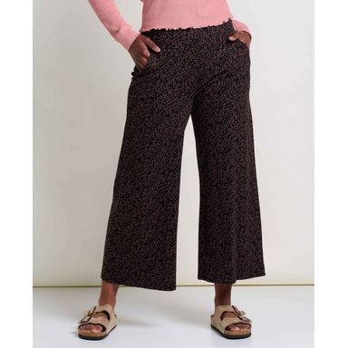 Toad&co Chaka Wide Leg Pant Black Dot Print