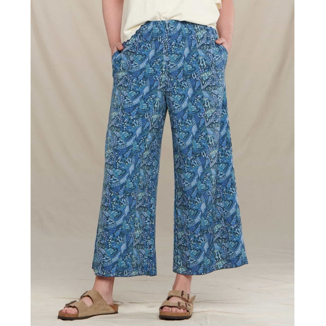 Toad&co Sunkissed Wide Leg Pant Iris Butterfly Print