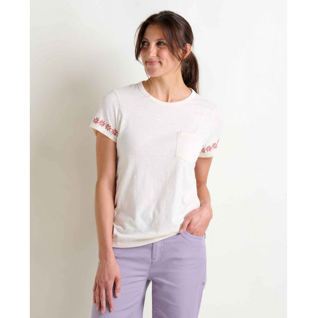 Toad&co Primo Ss Crew Embroidered Salt Embroidery