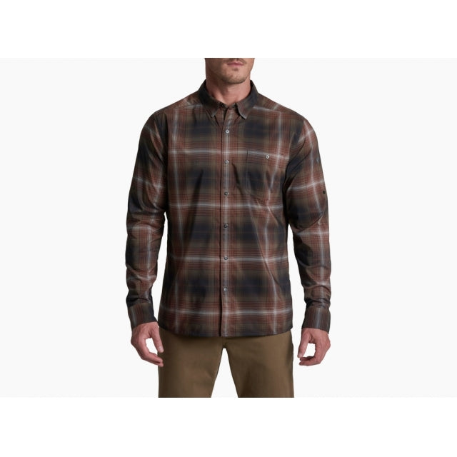 KUHL Mens Response Lite Ls red cedar