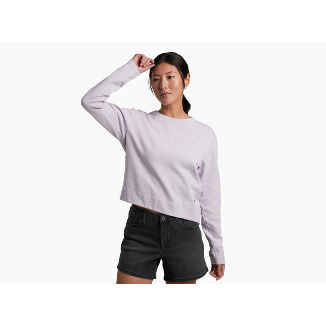 Kuhl Womens Lola Pullover Sweatshirt Lilac