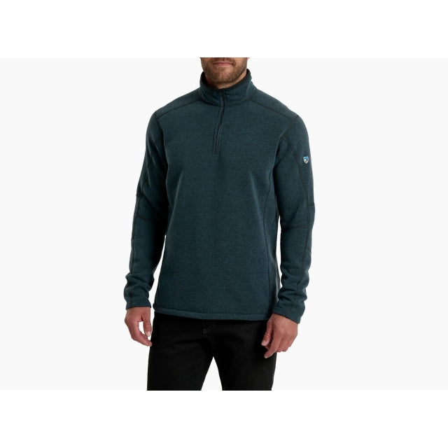 Kuhl Mens Revel 1/4 Zip Storm Blue