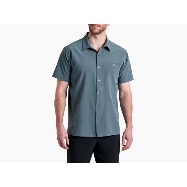 KUHL Mens Renegade Shirt Charcoal Blue