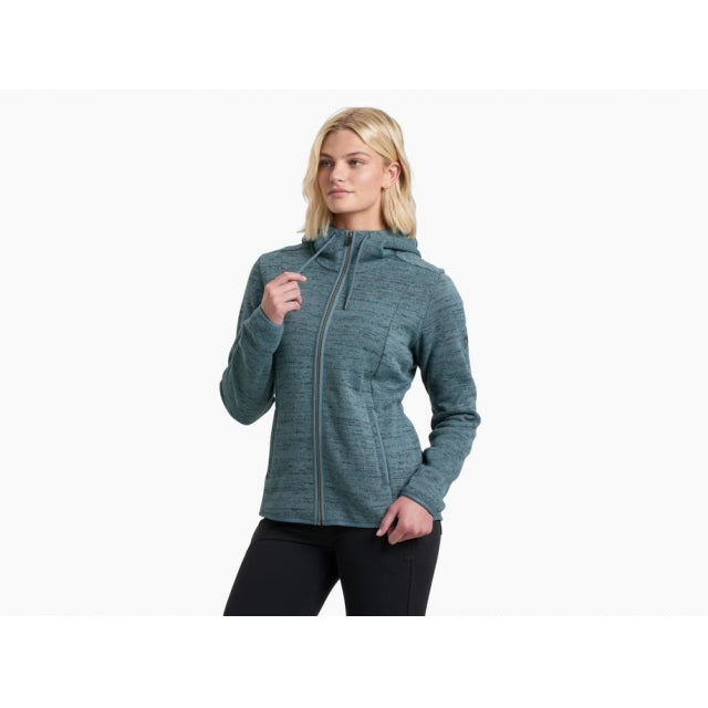 Kuhl Womens Ascendyr Hoody Mineral Blue