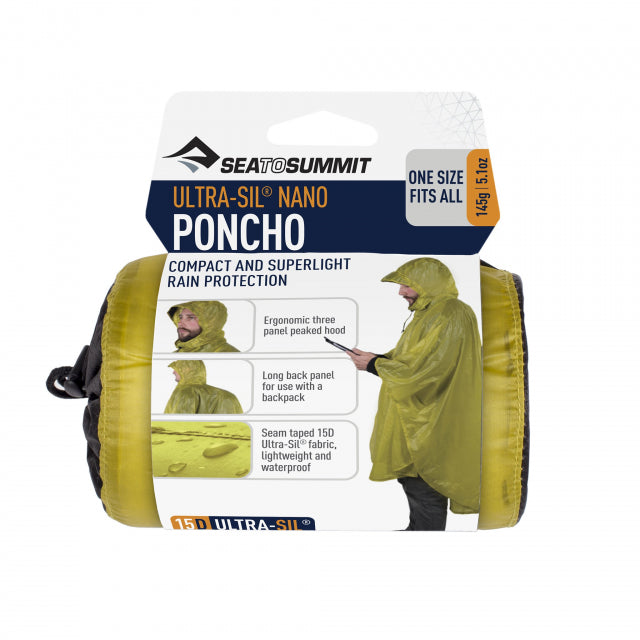 Sea To Summit Ultra-sil Nano Poncho Lime
