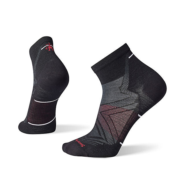 Smartwool Run Zero Cushion Ankle Socks Black