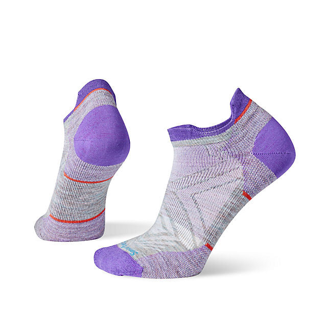 Smartwool Run Zero Cushion Low Ankle Socks Lunar Gray