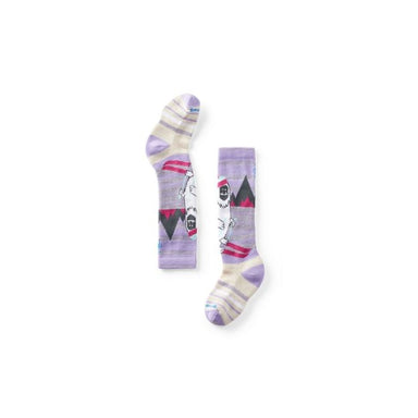 Smartwool Wintersport Full Cushion Yeti Pattern Over The Calf Socks Ultra Violet