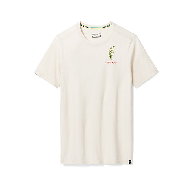 Smartwool Explore The Unknown Graphic Short Sleeve Tee Almond Heather