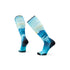 Smartwool Ski Zero Cushion Chasing Mountains Print Over The Calf Socks Capri