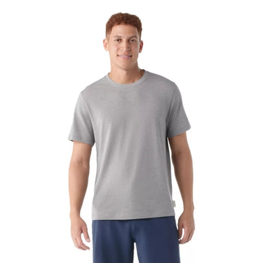 Smartwool Perfect Crew Short Sleeve Tee Light Gray Heather