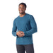 Smartwool Perfect Crew Long Sleeve Tee Twilight Blue