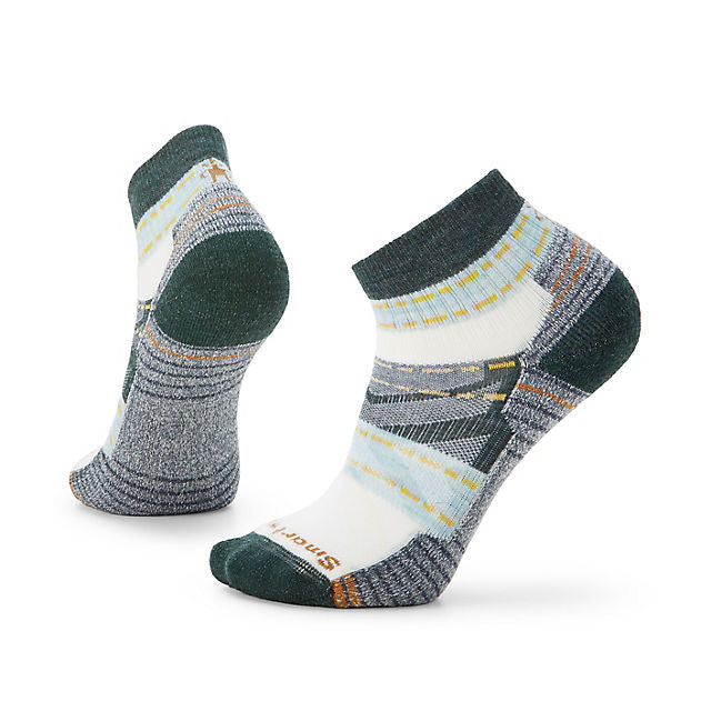 Smartwool Women's Hike Light Cushion Margarita Ankle Socks Dark Sage