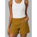 Prana Halle E-waist Short Ii Antique Bronze