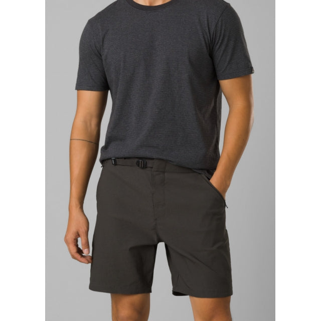Prana Stretch Zion Hybrid Short Ii Dark Iron