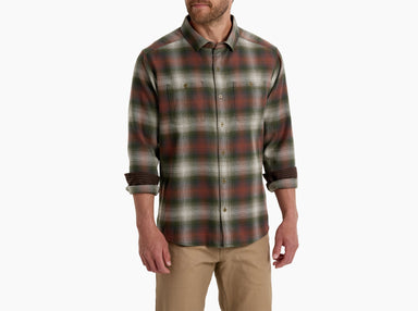 Kuhl Law Flannel Ls Olive Copper