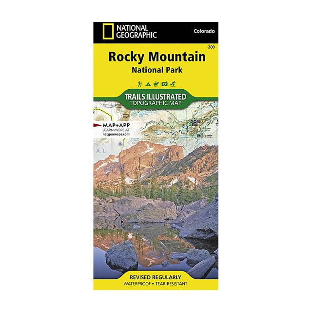 National Geographic Maps Rocky Mountain National Park Map