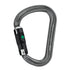 Petzl William Carabiner Screw Lock Gray