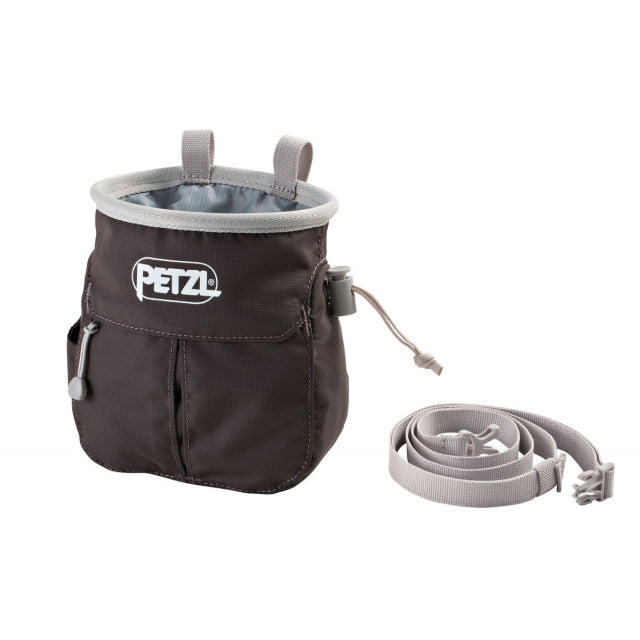Petzl Sakapoche Chalk Bag Grey Gray