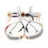 Petzl Harness Fly Orange/white Orange/White