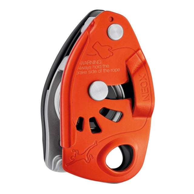 Petzl Belay Device Neox Orange