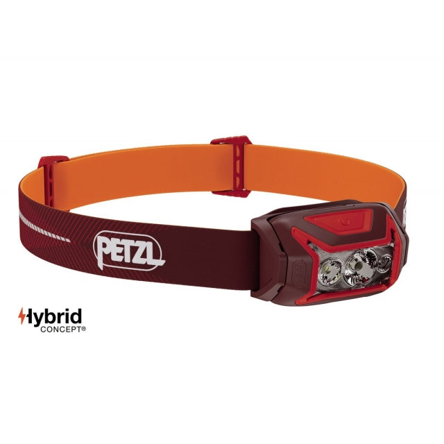 Petzl Lamp Actik Core Black Red