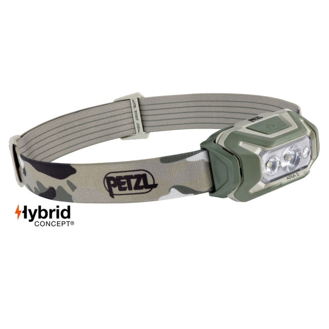 Petzl Headlamp Aria 2 Rgb Black Camo